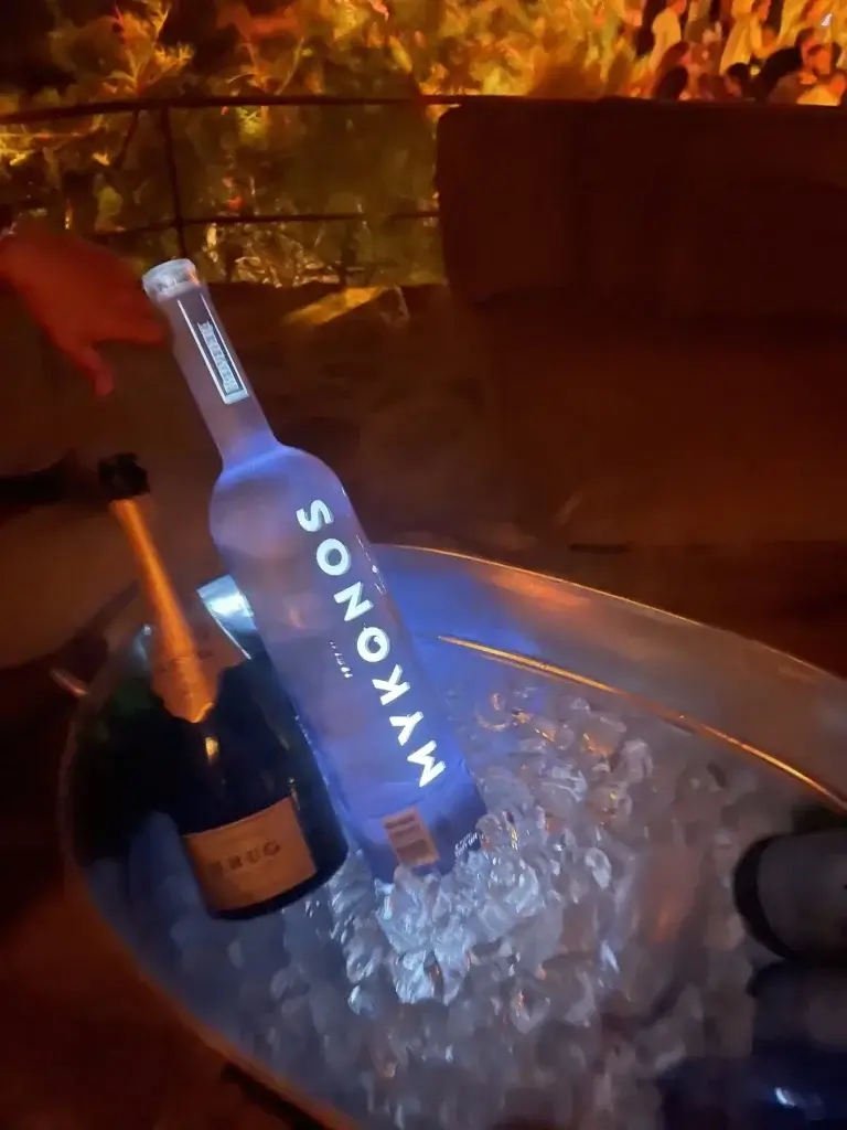 11 mykonos vip champagne nightlife